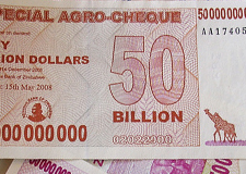 The Zimbabwe 50 billion dollar is the epitome of inflation and diminishing purchasing power